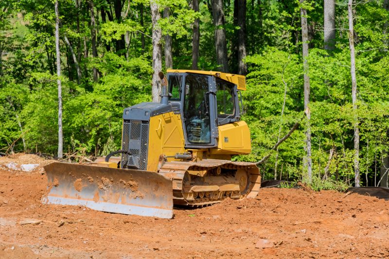 Bulldozer Land Leveling