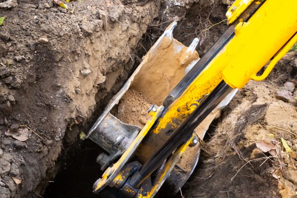 Downspout Trenching in Fort Walton Beach